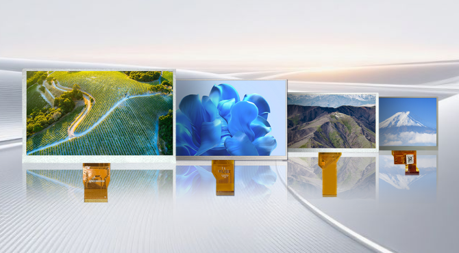 大尺寸彩色液晶屏